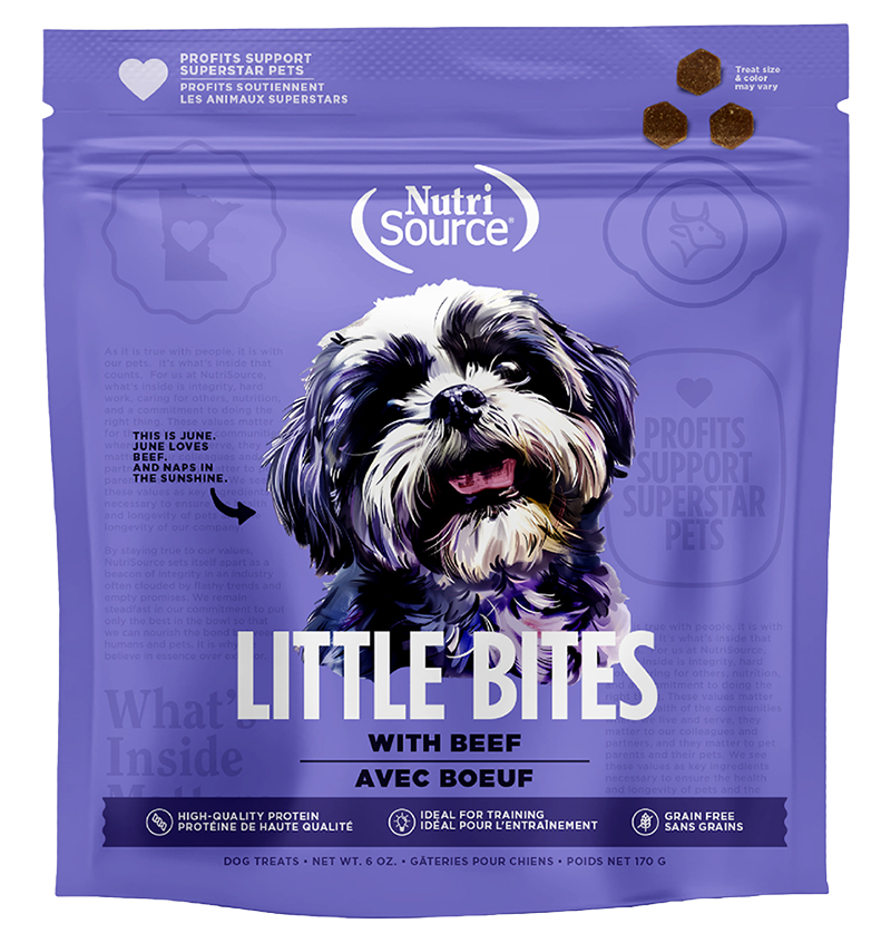 Nutri Source Little Bites avec Boeuf 170 g