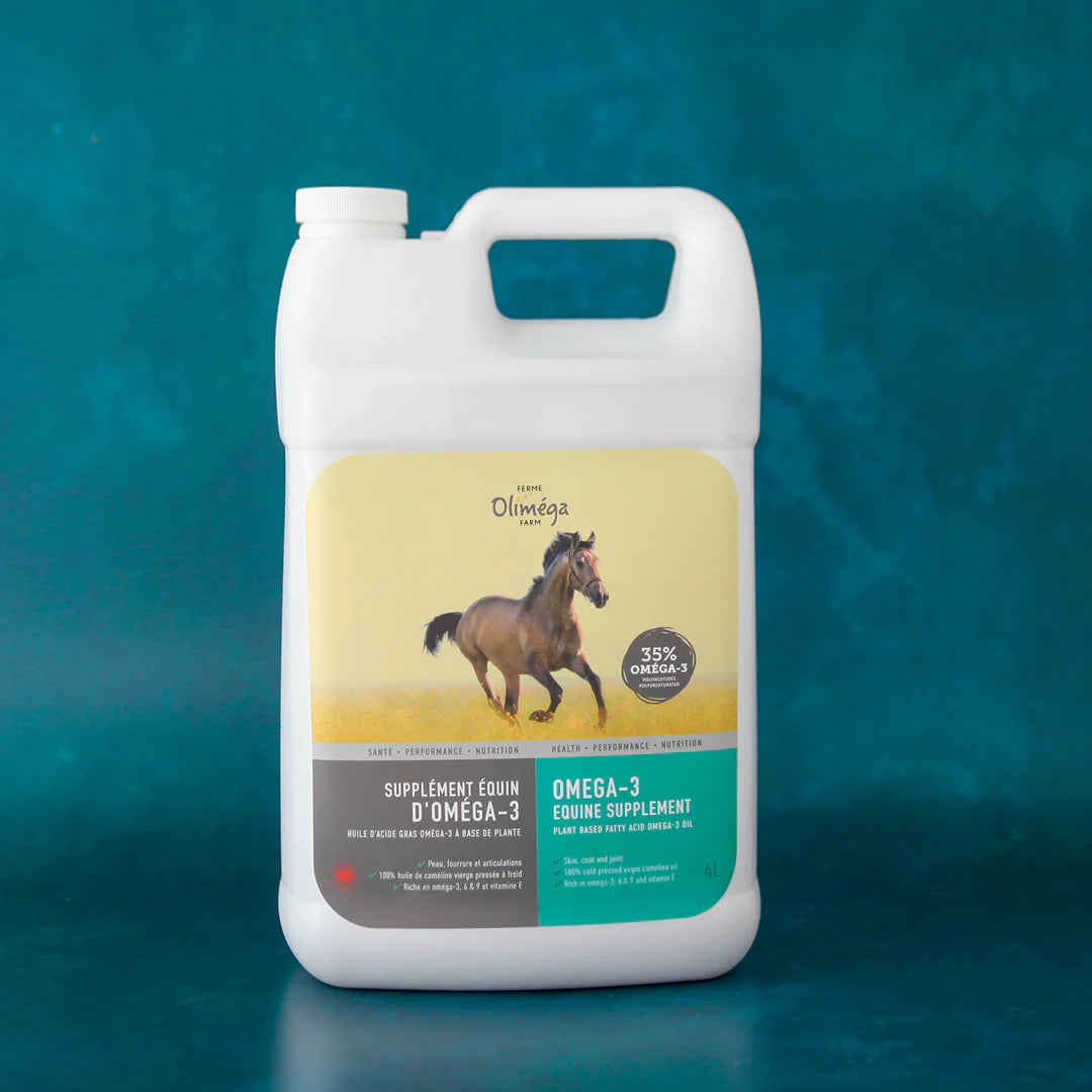 Olimega Huile Caméline Cheval 4L - Sabots et Museaux