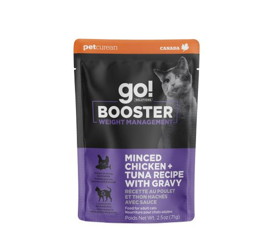 Go Booster Chat Contrôle du poids Poulet & Thon