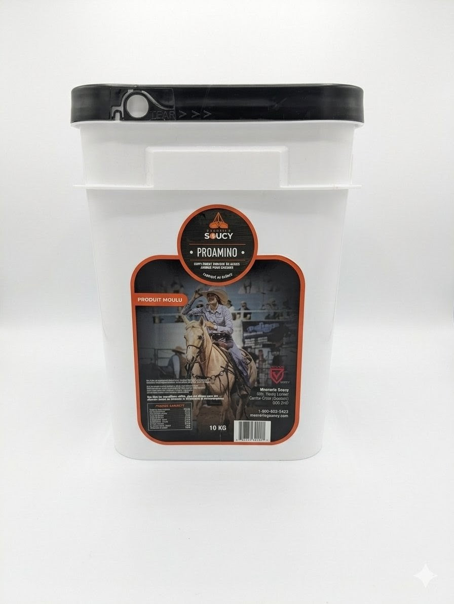 Soucy ProAmino Moulu 10kg - Sabots et Museaux