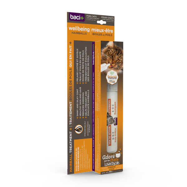 Baci + Hairball &amp; Omega 3-6-9 30 gr