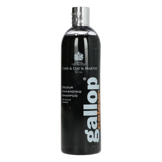 Shampoing Gallop couleur pour chevaux noir 500 ml