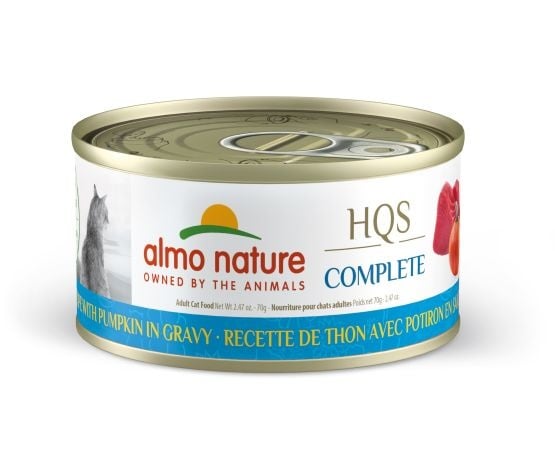 Almo Nature Complete Thon & Citrouille chat 70 gr - Sabots et Museaux