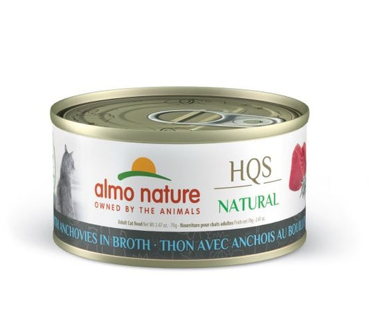 Almo nature chat Thon avec anchois au bouillon 70 gr