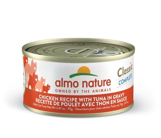 Almo Classic Complete Poulet avec thon en sauce 70 gr