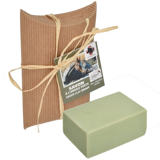 Equine First Aid Activated Clay Soap/Essential Oil 100g