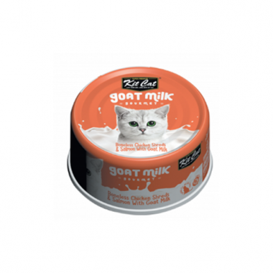 Goat's milk cat kit, Chicken &amp; Salmon 70 gr