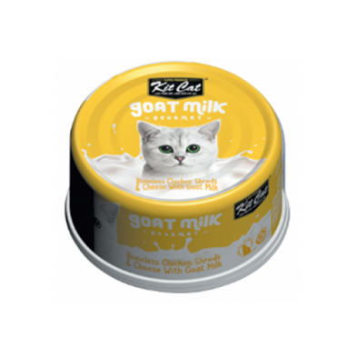 Kit cat au lait de chèvre, Poulet & fromage 70 gr