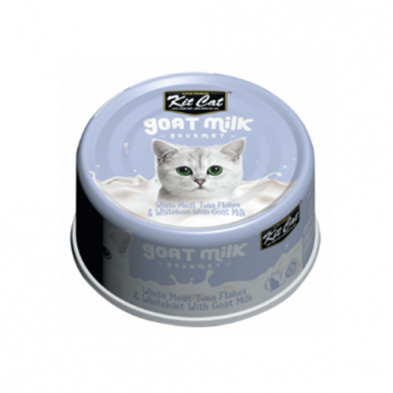 Kit cat au lait de chèvre, Thon & Blanchaille 70 gr