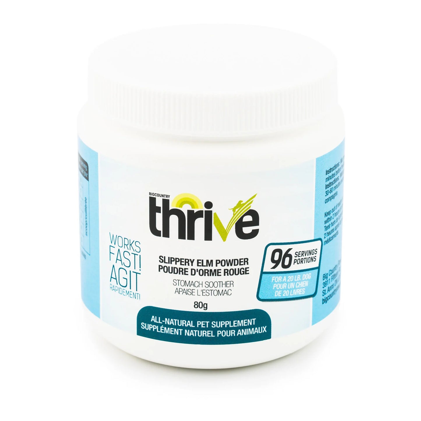 Thrive Slippery Elm Powder 80g