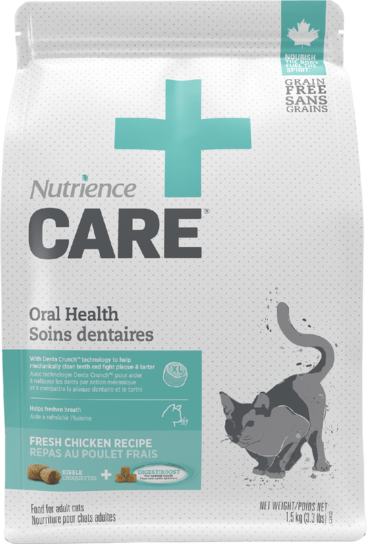 Nutrience Care Soin dentaire chat 3,8 kg