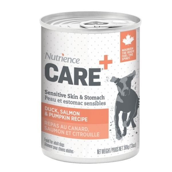 Nutrience Care conserve chien Peau & Estomac sensible 369 g