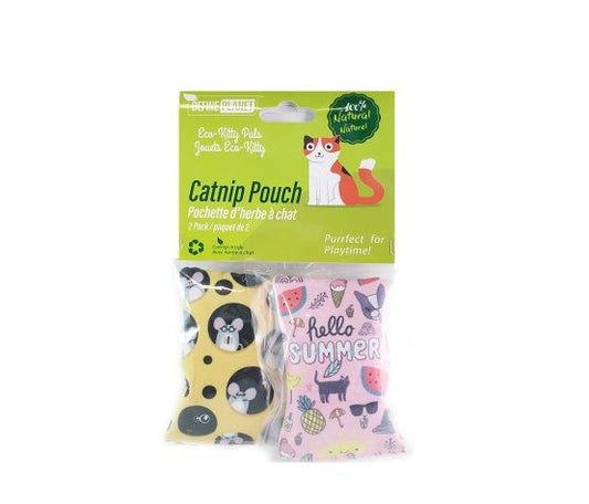 Define Planet Catnip Pouch 2 Pack