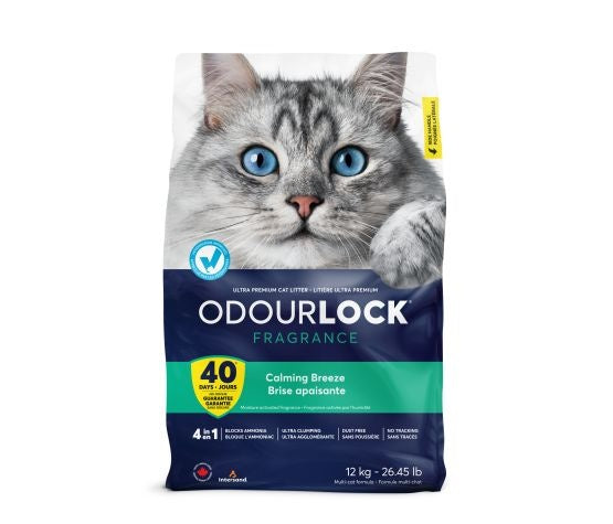 Odourlock Litière agglomérante brise apaisante 12 kg