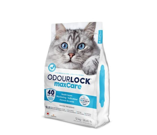 Odourlock MAXCARE litière agglomérante non parfumée 12 kg