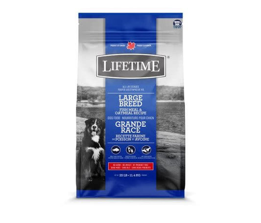 Lifetime Fish Large Breed Dog 25 lbs