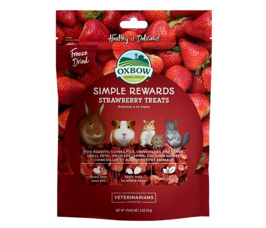 Oxbow Strawberry Treats