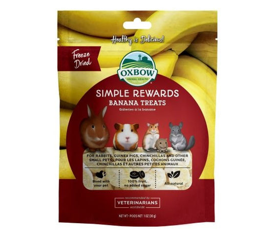 Oxbow Banana Treats