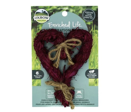 Oxbow Celebration Heart Toy