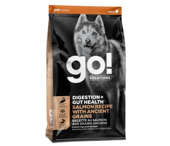 Go Digestion + Intestinal Health Ancient Grains for Dogs Salmon 22 lbs