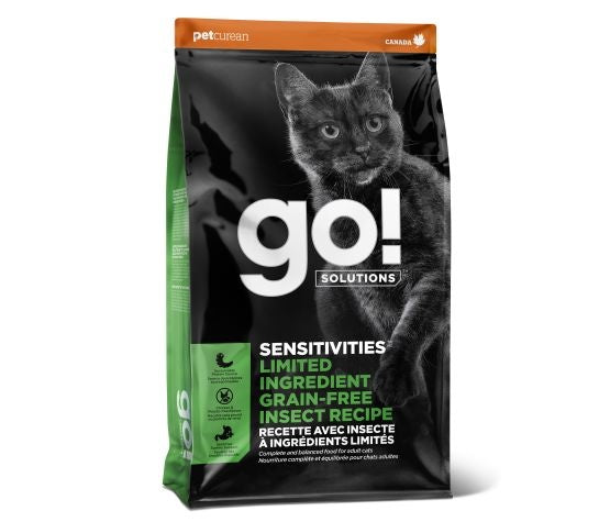 Go Sensitivities Grain Free Cat Food Insect 6 lbs