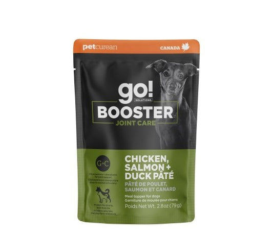 Go Booster for Dogs Joints Chicken, Salmon &amp; Duck Pate 79g