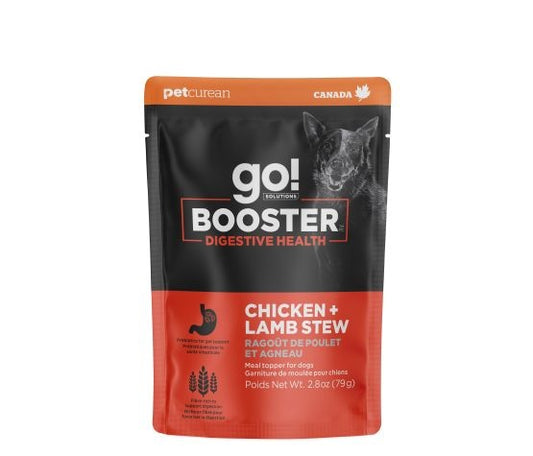 Go Booster for Dogs Digestion Chicken &amp; Lamb Stew 70g