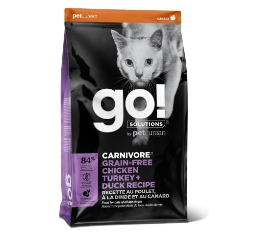 Go Carnivore Poulet, Dinde & Canard Chat 16 lbs