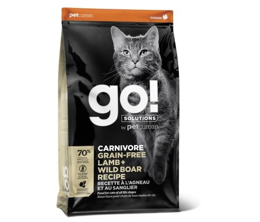 Go Carnivore Agneau & Sanglier Sans grain Chat 3 lb