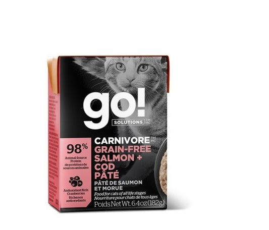 Go Carnivore Salmon &amp; Cod Cat 6.4 oz