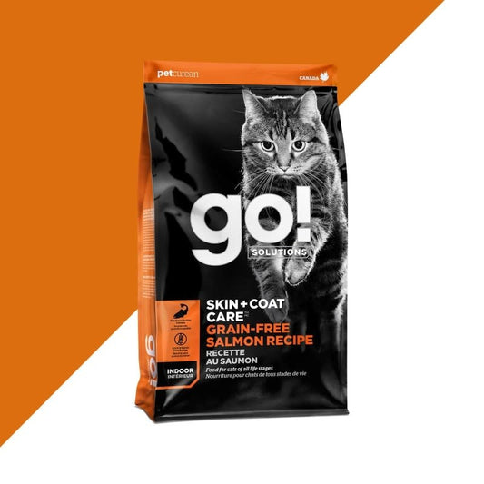 Go Peau & Pelage sans grains Saumon Chat 16 lbs