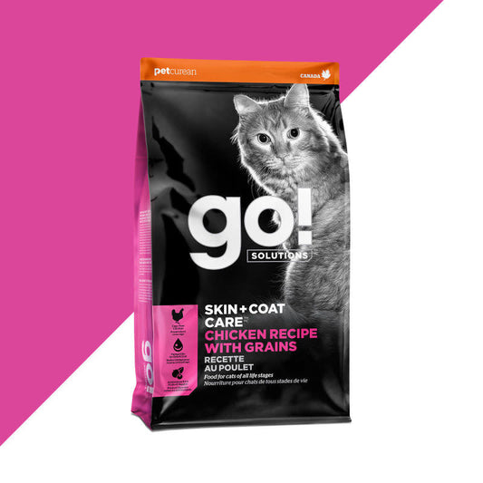 Go Peau & Pelage Poulet avec Grains Chat 16 lbs