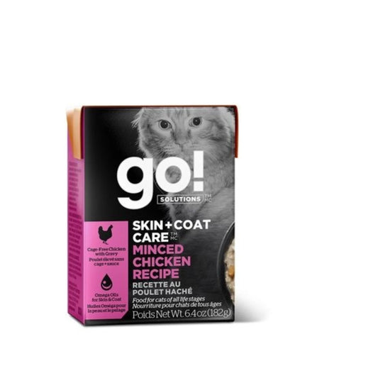 Skin &amp; Coat Cat Ground Chicken 6.4 oz