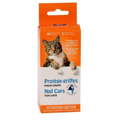 Hidden Claw Cat Claw Protectors Black, Small