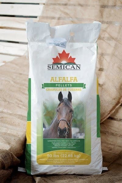 Semican Lucerne 'Alfalfa' pellets 22.68 kg