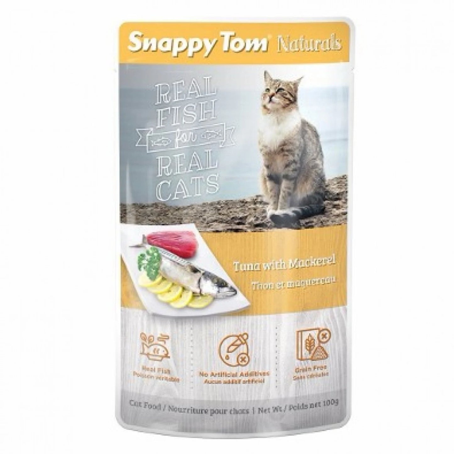 Snappy Naturals Thon & Maquereau 100 gr