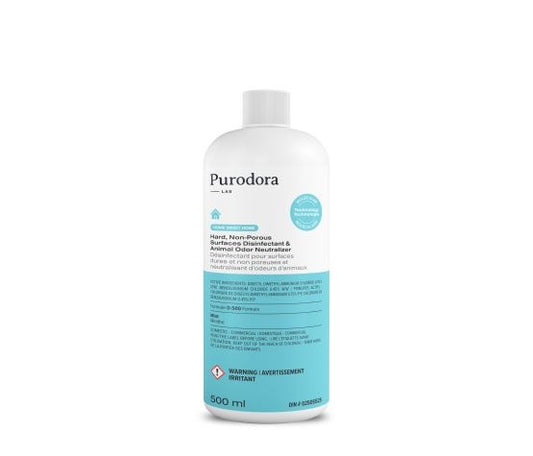 Purodora Désinfectant & Neutralisant d'odeur d'animaux 500 ml