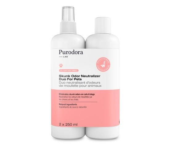 Purodora Duo shampoing & Neutralisant d'odeurs de moufette