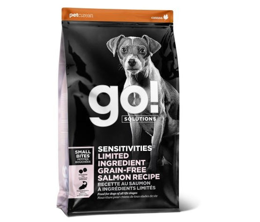 Go Sensitivities Salmon Small Bites for Dogs 22 lbs