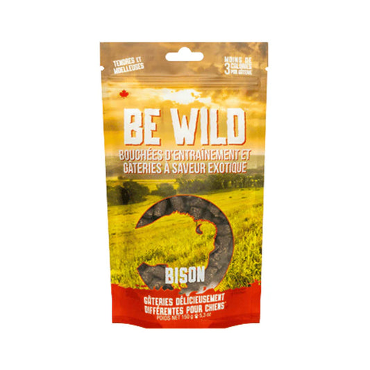 Be Wild Gâterie au bison 150 g - Sabots et Museaux