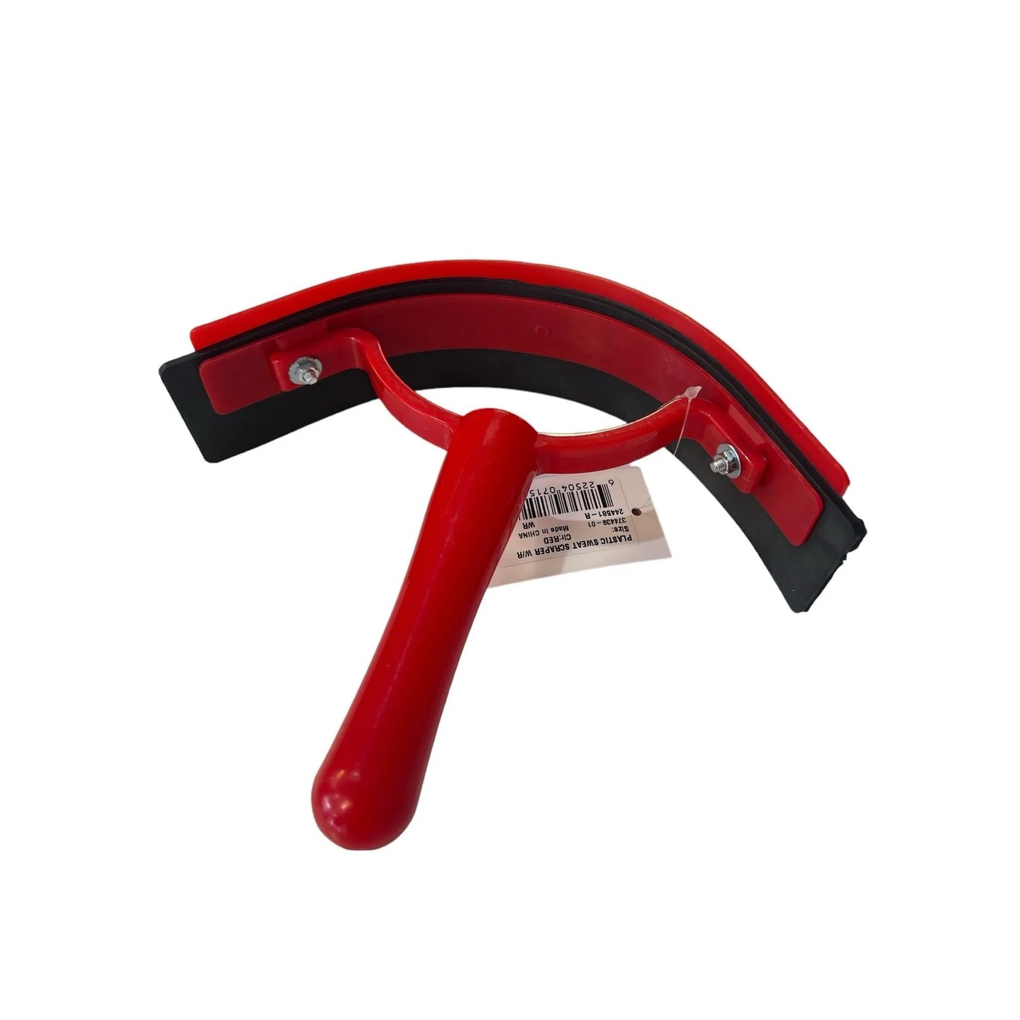 Red Plastic Sweat Scraper