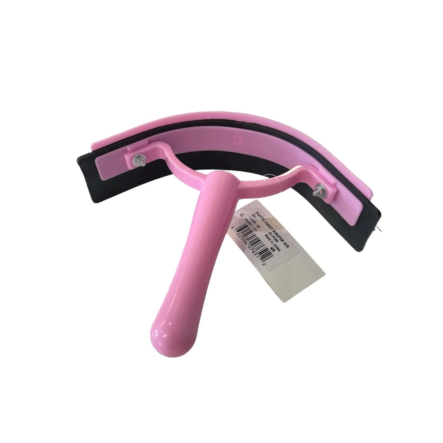 Pink Plastic Sweat Scraper